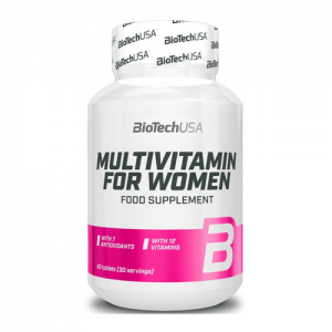 BiotechUSA Multivitamin For Women, 60tab