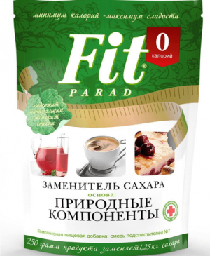 Заменитель сахара FitParad №7, 250гр
