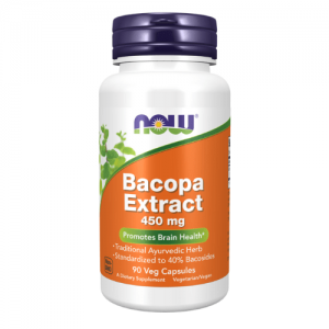 NOW Bacopa Extract 450mg, 90vcaps