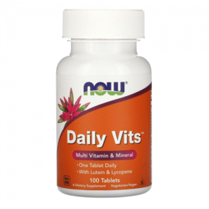 NOW Daily Vits Multi, 100tabs
