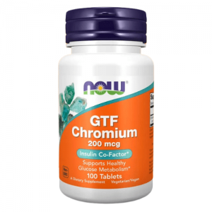 NOW GTF Chromium 200mcg, 100tab