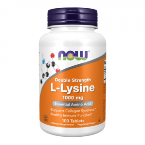 NOW L-Lysine 1000mg, 100tab