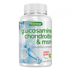 Quamtrax Glucosamine Chondroitine MSM, 90tab