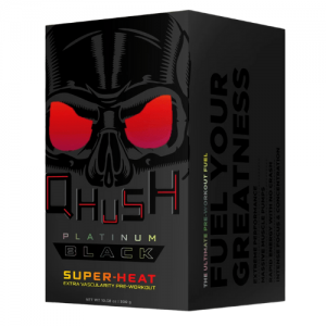 USN Qhush Platinum Black Super Heat, 300g