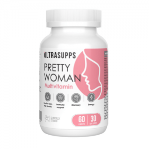 UltraSupps Pretty Woman Multivitamin, 60caps