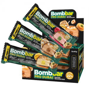Bombbar Батончик глазированный, 45g