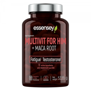 Essensey Multivit For Him + Maca Root, 90caps