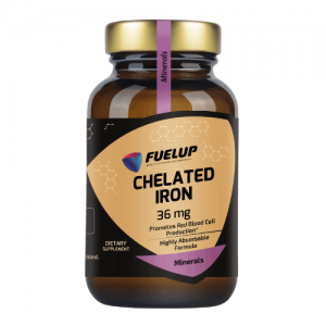 FuelUp Chelated Iron 36mg, 90caps