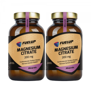 FuelUp Magnesium Citrate 200mg, 60tabs х 2шт