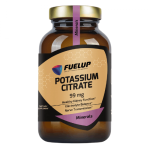 FuelUp Potassium Citrate 99mg, 120vcaps