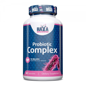 Haya Labs 10 Billion Acidophilus & Bifidus Probiotic Complex, 60caps