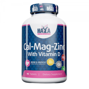 Haya Labs Calcium Magnesium & Zinc with Vitamin D, 90tabs