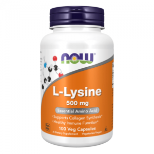 NOW L-Lysine 500mg, 100vcaps