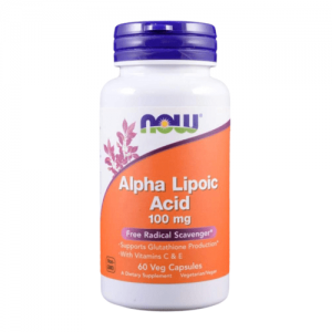 NOW Alpha Lipoic Acid 100mg, 60vcaps