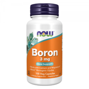 NOW Boron 3mg, 100vcaps
