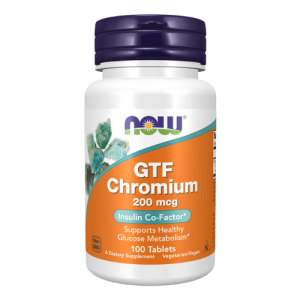 NOW GTF Chromium 200mcg, 100tab