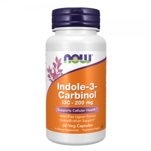 NOW Indole-3-Carbinol 200mg, 60vcaps