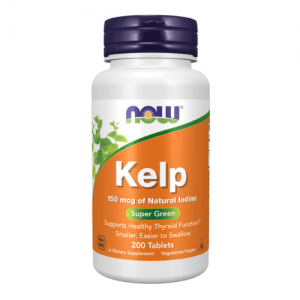NOW Kelp 150mcg, 200tabs