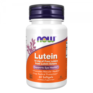 NOW Lutein 10mg (from esters), 60sgels