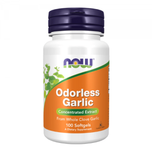 NOW Odorless Garlic Orig, 100sgels