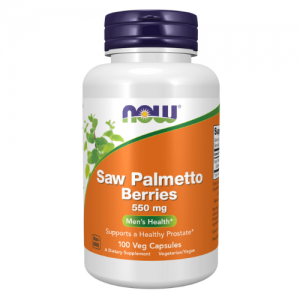 NOW Saw Palmetto 550mg, 100vcaps