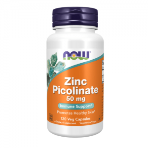 NOW Zinc Picolinate 50mg, 120vcaps