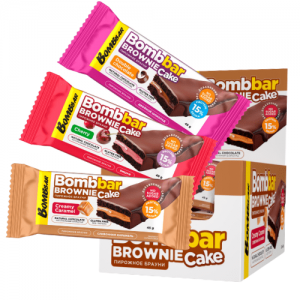 Bombbar Пирожное протеиновое глаз. с начинкой, 45g