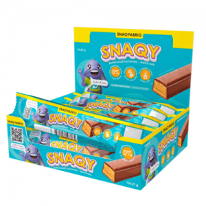 Snaq Fabriq Батончик глаз. вафельный с начинкой SNAQY, 23g