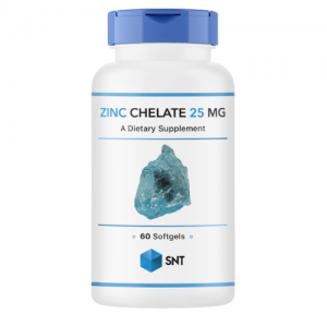 SNT Zinc Chelate 25mg, 60caps