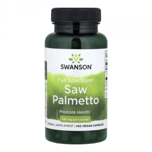 Swanson Saw Palmetto 540mg, 100caps