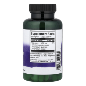 Swanson Triple Magnesium Complex 400mg, 30caps