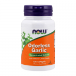 NOW Odorless Garlic Orig, 100sgels
