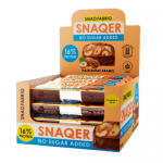 SNAQ FABRIQ Батончик SNAQER, 50g (Фундук и карамель)