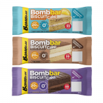 Bombbar Пирожное протеиновое неглаз. с начинкой, 45g
