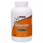 NOW Glycine Pure Powder, 454g