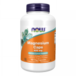 NOW Magnesium 400mg, 180vcaps