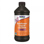NOW Sunflower Liquid Lecithin, 473ml