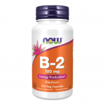 NOW Vitamin B-2 100mg, 100vcaps