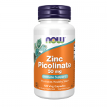 NOW Zinc Picolinate 50mg, 120vcaps