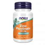 NOW Zinc Picolinate 50mg, 60vcaps
