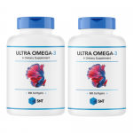 SNT Ultra Omega 3 500/375mg, 90caps х 2шт