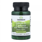 Swanson Indole-3-Carbinol with Resveratrol 200mg, 60caps