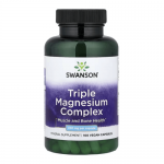 Swanson Triple Magnesium Complex 400mg, 100caps