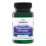 Swanson Triple Magnesium Complex 400mg, 30caps