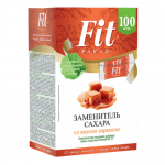 Заменитель сахара FitParad №17 (карамель), 100 стиков